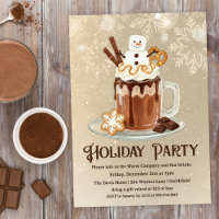 Festa de Férias com Chocolate Quente e Marshmallow