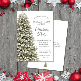 Convites Festa de Férias da Companhia das Árvores de Natal 