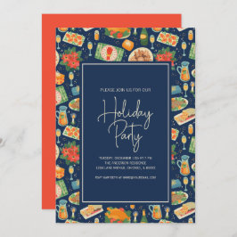 Convites Festa de Férias de Férias de Natal