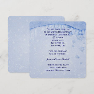 Convites Festa de férias de inverno