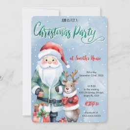 Convites Festa de Férias de Natal