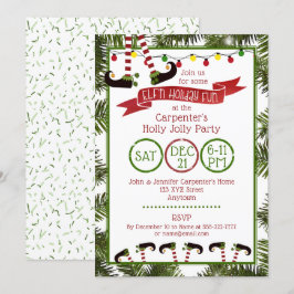 Convites Festa de Férias ELF'n