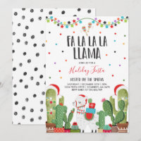 Festa de Férias Llama Convide a Festa de Natal Lla