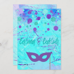 Convites Festa de Festa de Halloween e Cocktails