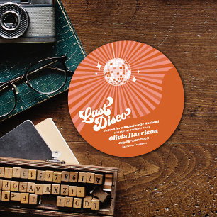 Convites Festa de Fim de Semana do Bachelorette Retro da Úl