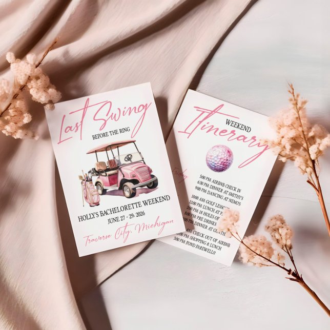 Convites Festa de Fim de Semana do Último Swing, Bacheloret (Criador carregado)