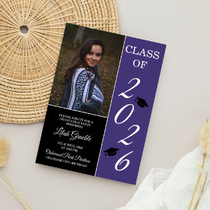 Convites Festa de formatura 2020 Formando Roxo