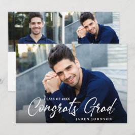 Convites Festa de formatura 3 FOTO Simples Moderna