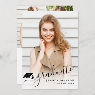 Convites Festa de formatura 4 de FOTO Simples Moderna