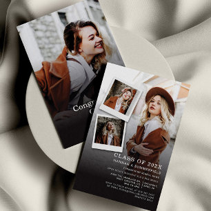 Convites festa de formatura 4 Fotografias Formando Moderno