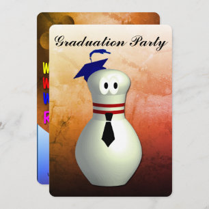 Convites Festa de formatura Boliche