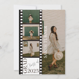 Convites Festa de formatura Chic Strip 2025 Classic