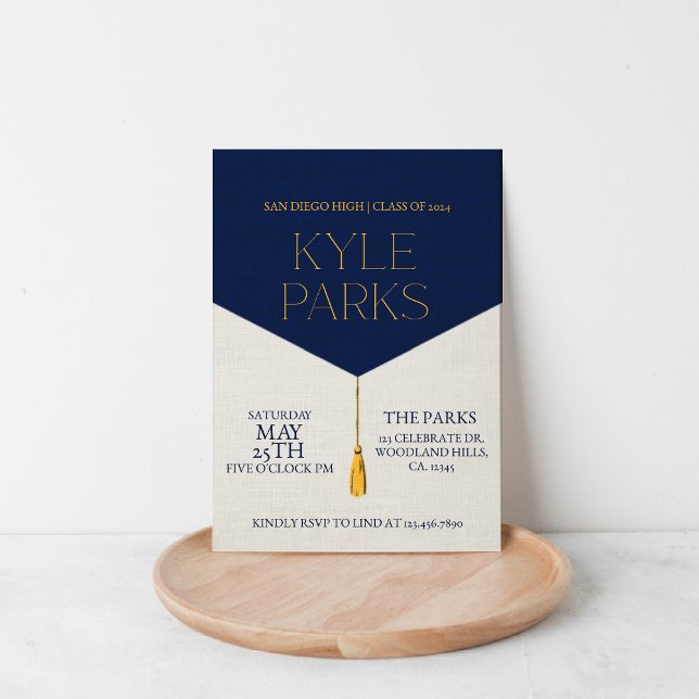 Convites Festa de formatura, Classe de 2024,FORMANDO (Criador carregado)