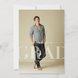 Convites Festa de formatura Clássica Moderna | Sexo neutro