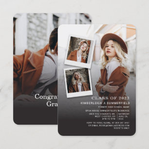 Convites Festa de formatura Colagem de Fotos 2024