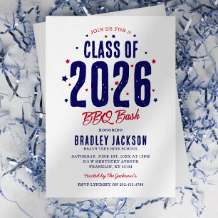 Convites Festa de Formatura com Churrasco Patriótico no Qui