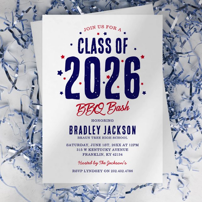 Convites Festa de Formatura com Churrasco Patriótico no Qui (Criador carregado)