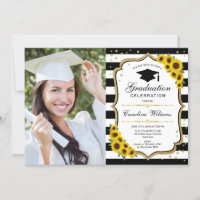 Festa de formatura Com Foto - Girassóis