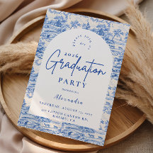 Festa de Formatura com Toile Floral Azul