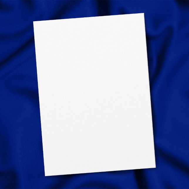 Convites Festa de formatura comum de Vazio de matriz de 5"  (Plain white blank 5" x 7" graduation party invitation)