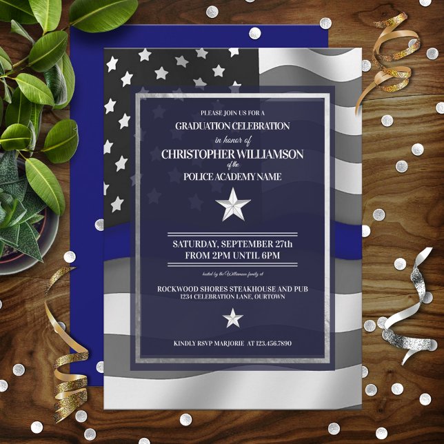 Convites Festa de formatura da Academia de Polícia (Criador carregado)