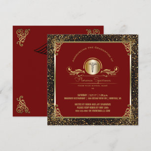 Convites Festa de formatura da Escola de Enfermagem  Cerim