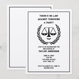 Convites Festa de formatura da Faculdade de Direito