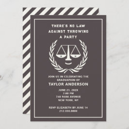 Convites Festa de formatura da Faculdade de Direito