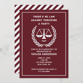 Convites Festa de formatura da Faculdade de Direito