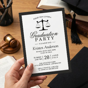 Convites Festa de Formatura da Faculdade de Direito Balança