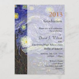 Convites Festa de formatura da Noite Estelar de Belas Artes