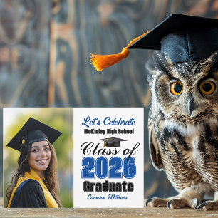 Convites Festa de Formatura da Turma Azul de 2026