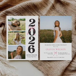 Convites Festa de Formatura da Turma Moderna de 2026 com Fo