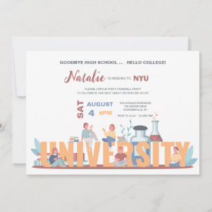 Convites Festa de formatura da University Life