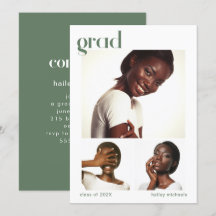 Festa de formatura de Colagem de Três Fotografias 