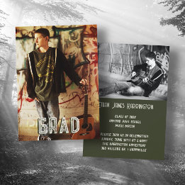 Convites Festa de formatura de Filhos de Foto Duplos