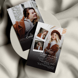 Convites Festa de formatura de Formando Aberta de Colagem d