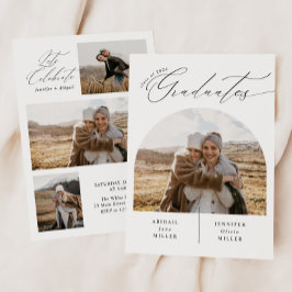 Convites Festa de formatura de Foto de Celebração Dupla Mod