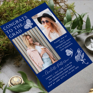 Convites Festa de formatura de Fotografia da Borboleta Bllu