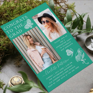 Convites Festa de formatura de Fotografia da Borboleta Bran