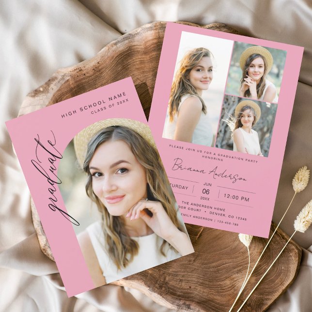 Convites Festa de formatura de Fotografia de Arch Minimalis (Criador carregado)