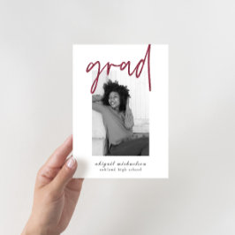 Convites Festa de formatura de Fotografia de Berry Moderno