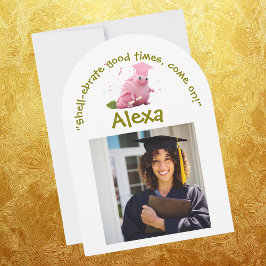 Convites Festa de formatura de Fotografia de Caracol Engraç