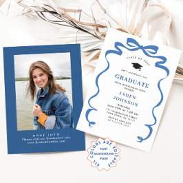 Convites Festa de formatura de FOTOGRAFIA do Arco azul Tren