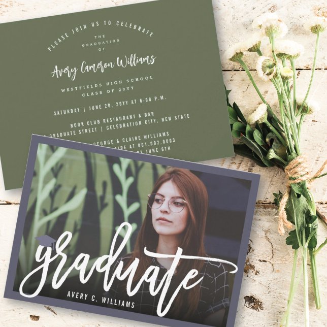 Convites Festa de formatura de Fotografia do Script de Pinc (Criador carregado)