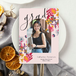 Convites Festa de formatura de Fotografia Floral Rosa de Ar