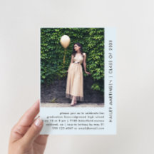 Festa de formatura de Fotografias bonito Azul Past