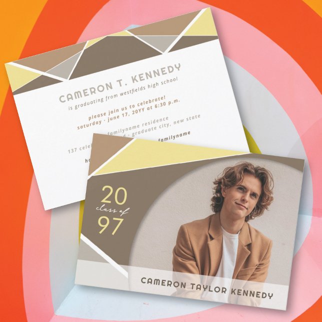 Convites Festa de formatura de Fotografias com Bloqueio Geo (Criador carregado)