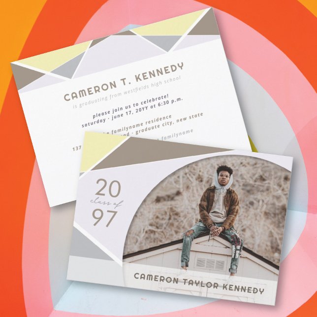 Convites Festa de formatura de Fotografias com Bloqueio Geo (Criador carregado)