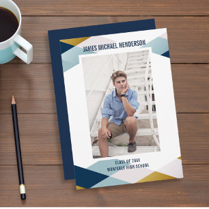 Convites Festa de formatura de Fotografias com Formando Azu